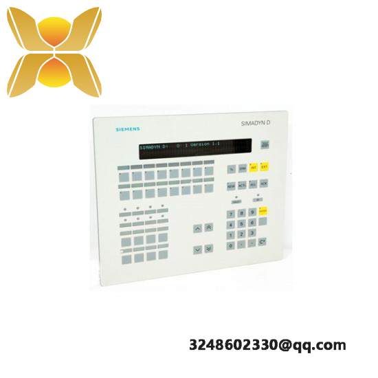 SIEMENS 6DD1670-0AF0 Operator Panel