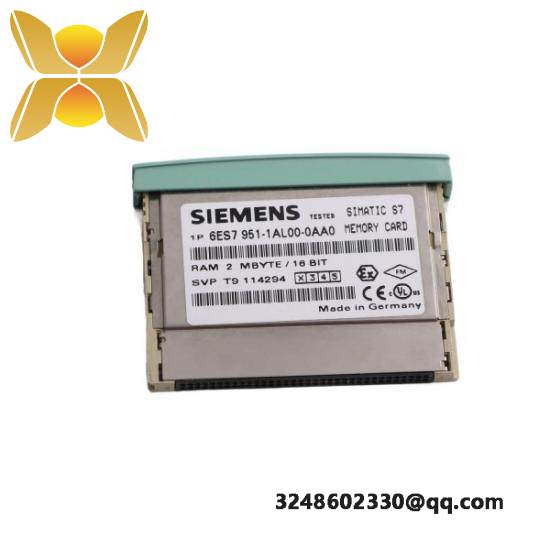 Siemens 6ES7951-1AL00-0AA0 RAM Memory Card for S7-400