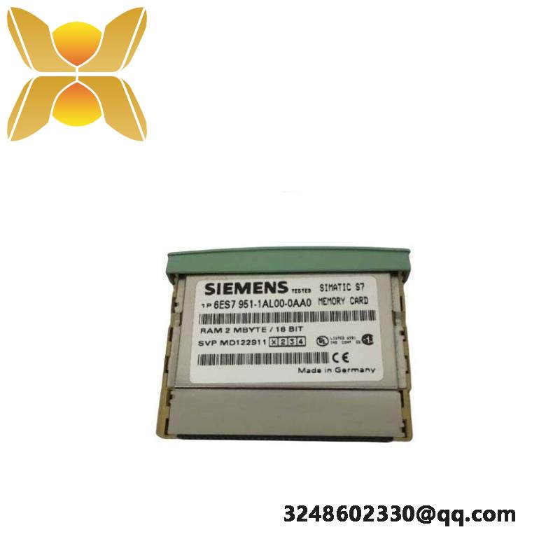 Siemens 6ES7951-1AL00-0AA0 Simatic S7 Ram Memory Card
