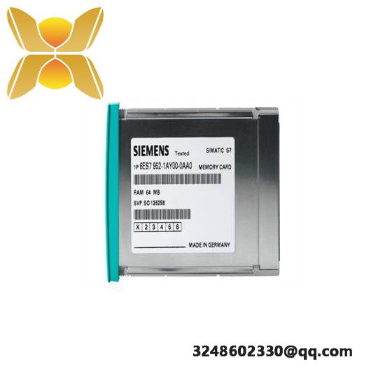 Siemens 6ES7952-1AS00-0AA0 RAM Memory Card