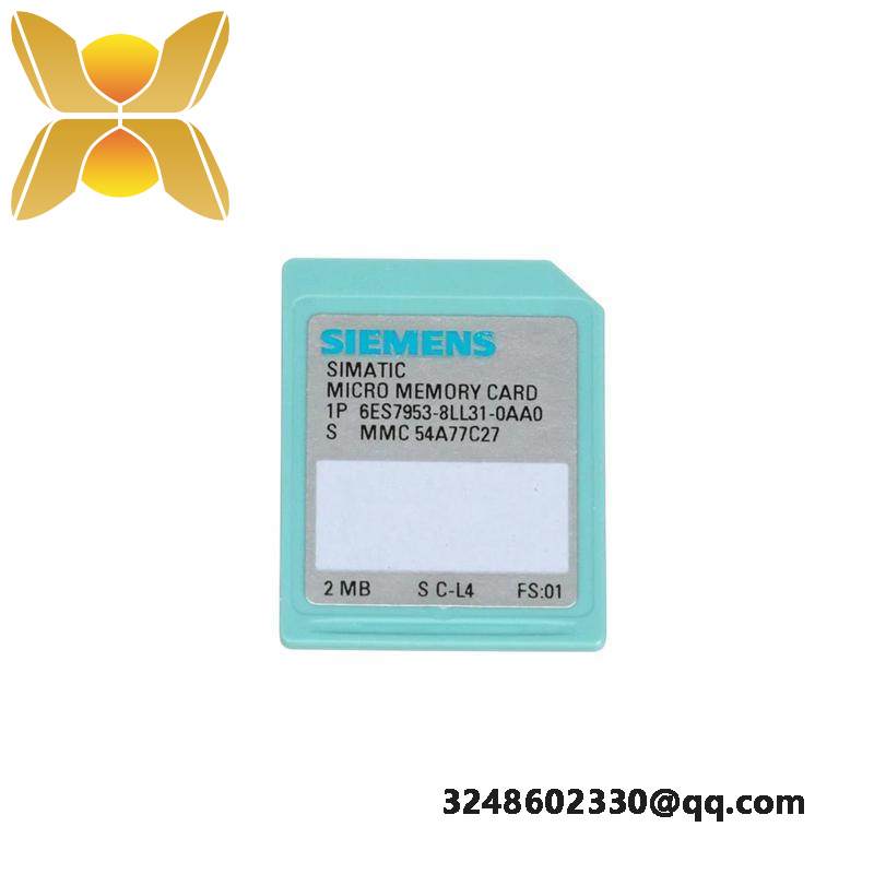 SIEMENS 6ES7953-8LL31-0AA0 MEMORY CARD