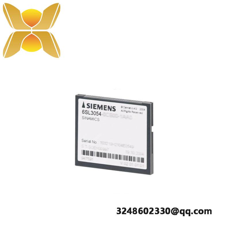 Siemens 6SL3054-0AA01-1AA0 SINAMICS S120 CompactFlash card