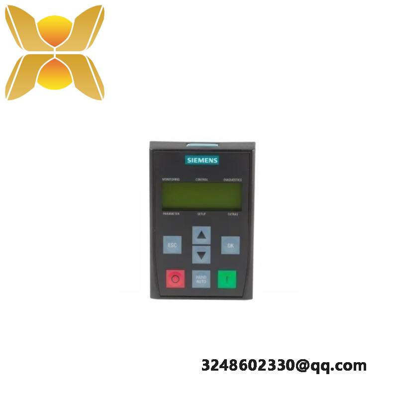 SIEMENS 6SL3255-0AA00-4CA1 Control Panel