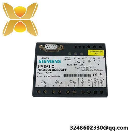 SIEMENS 7KG8000-8AB20/FF Ff Profibus Module