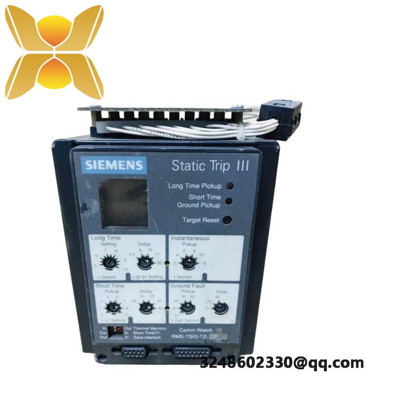 SIEMENS RMS-TSIG-TZ Static Trip