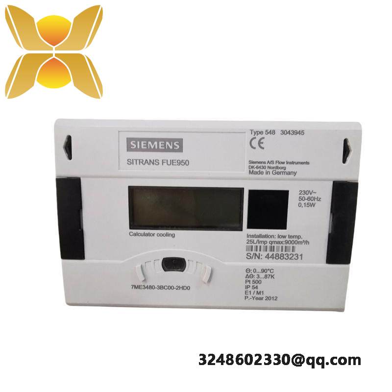 SIEMENS SITRANS FU E950 THERMAL ENERGY