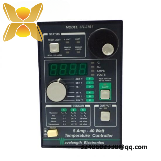 WAVELENGTH ELECTRONICS LFI-3751 TEMPERATURE CONTROLLER