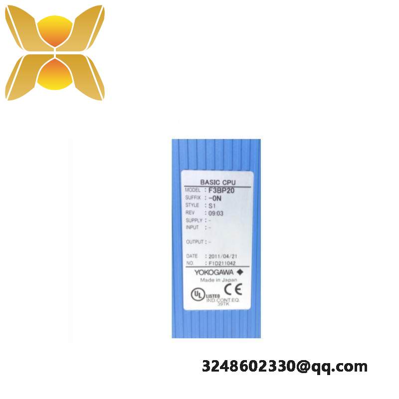 YOKOGAWA F3BP20-0N Basic CPU Module