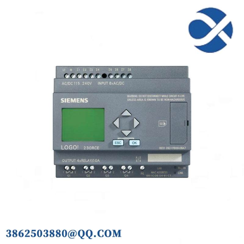 SIEMENS 6ED1052-1MD00-0BA7 Logic Module Display 12/24VDC