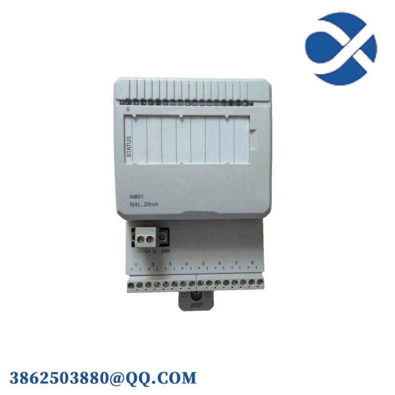 ABB 3BSE020512R1 AI801 Analog Input unit 8 ch