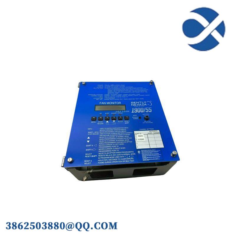 Bently Nevada 1900/55 FAN MONITOR