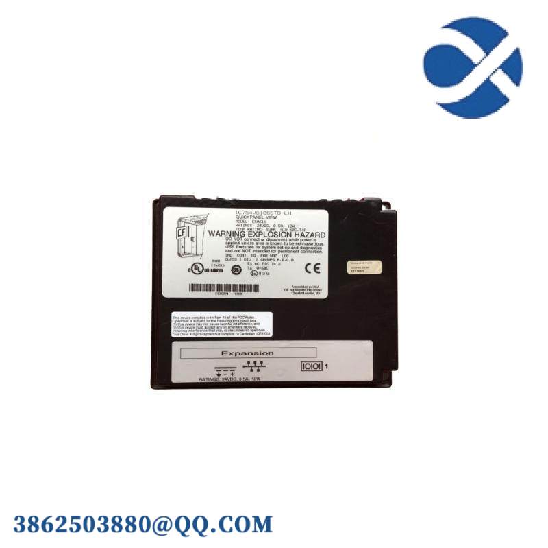 GE IC754VGI06STD OPERATOR INTERFACE