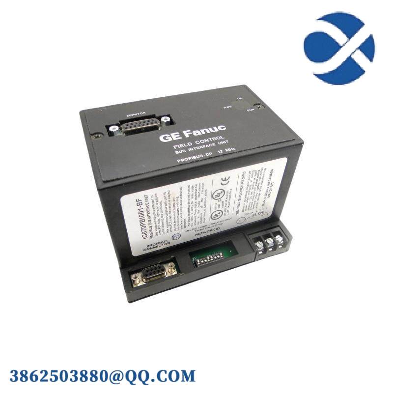 GE Fanuc IC670PBI001 Profibus Bus Interface Unit