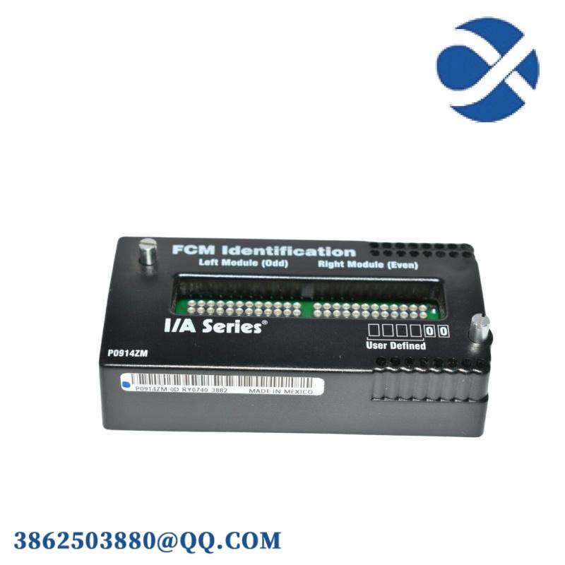 FOXBORO P0914ZM IDENTIFICATION MODULE