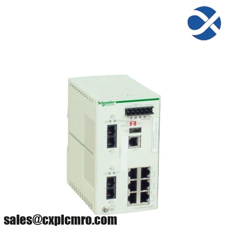 Schneider TCSESM083F2CU0 Switch, 8 Ports