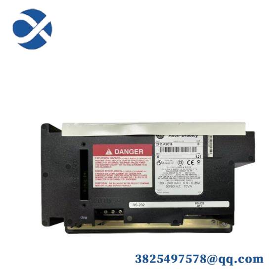 2711-K6C16 PanelView 600 Color/Keypad/RS-232 (DF1)/RS-232 Print AC