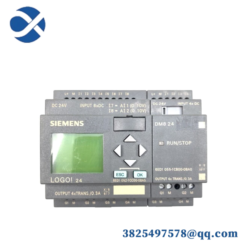 SIEMENS 6ED1 052-1CC00-0BA5 LOGIC MODULE, DISPLAY