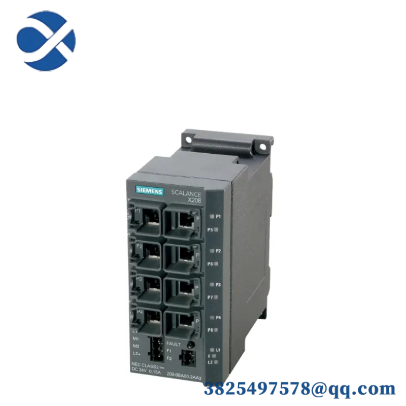 SIEMENS 6GK5208-0BA10-2AA3 SCALANCE X208