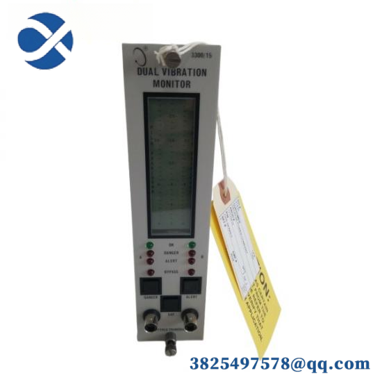 Bently Nevada 3300/15 Dual Vibration Monitor Module