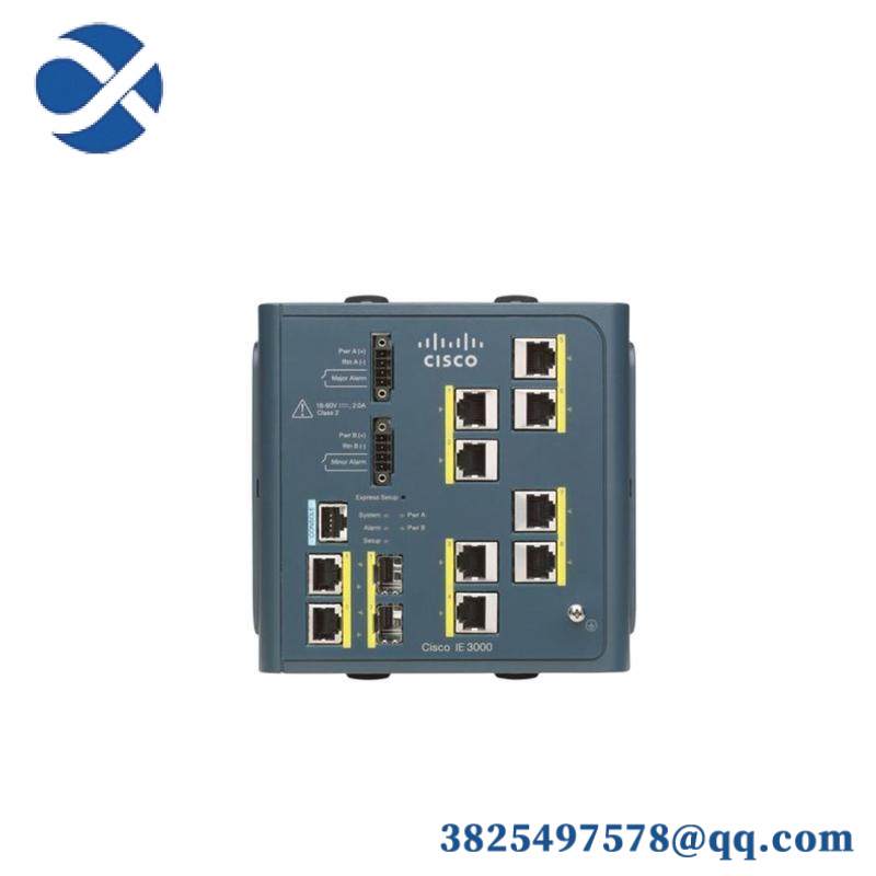 CISCO IE-3000-8TC INDUSTRIAL ETHERNET SWITCH