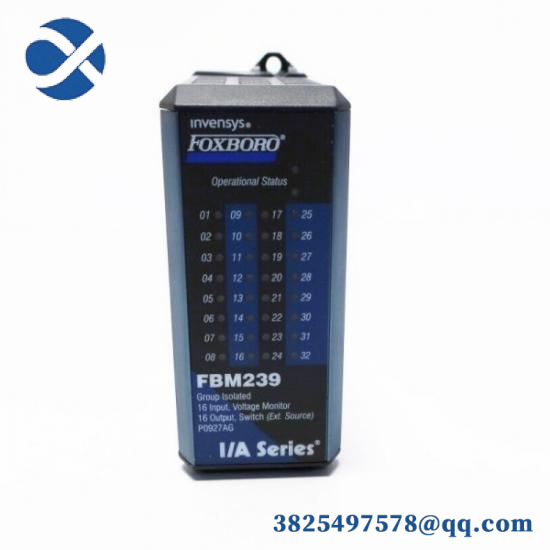 FOXBORO FBM239 P0927AG PROCESS CONTROL VOLTAGE MONITOR 16IN/OUT