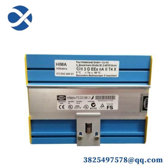 Hima F3 DIO 8/8 01  Hiamtrix F3 DIO 8/8 01 Control Module