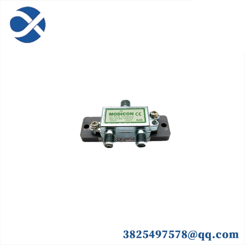 Schneide MODICON MA0186100 coaxial cable splitter