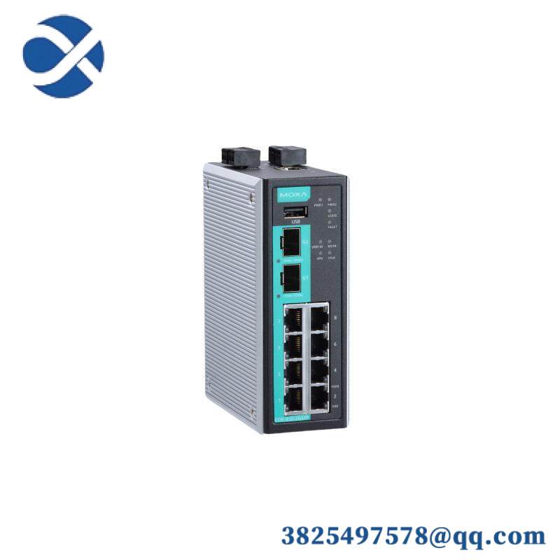 MOXA EDR-810-2GSFP Industrial Secure Router Switch