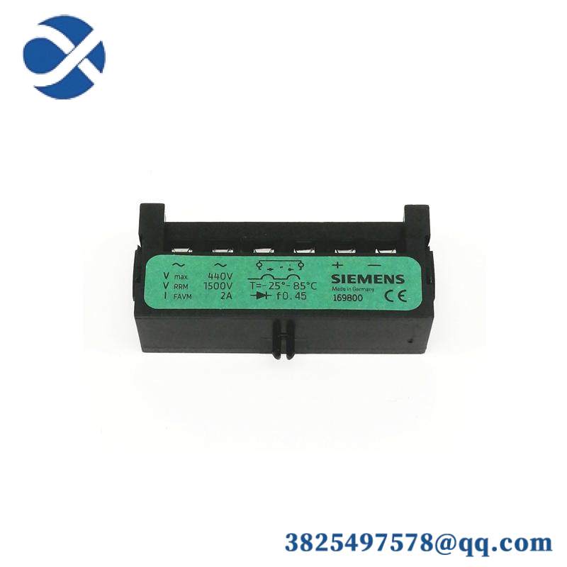 SIEMENS 169800 rectifier module