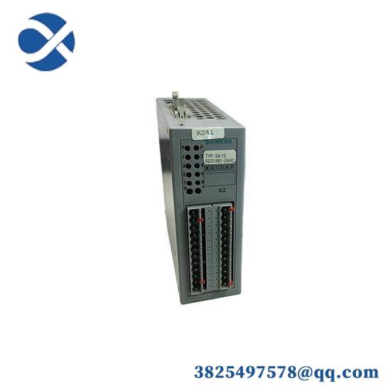 SIEMENS 6DD1681-0AH2 6DD1681-OAH2 SA10 Interface Module