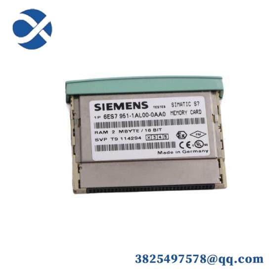 Siemens 6ES7951-1AL00-0AA0 RAM Memory Card for S7-400