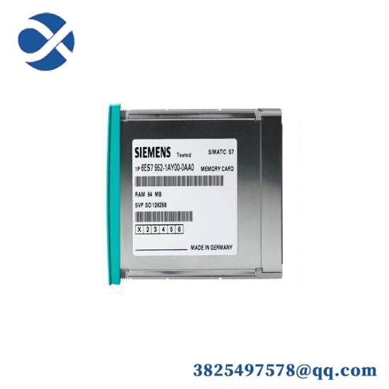 Siemens 6ES7952-1AS00-0AA0 RAM Memory Card