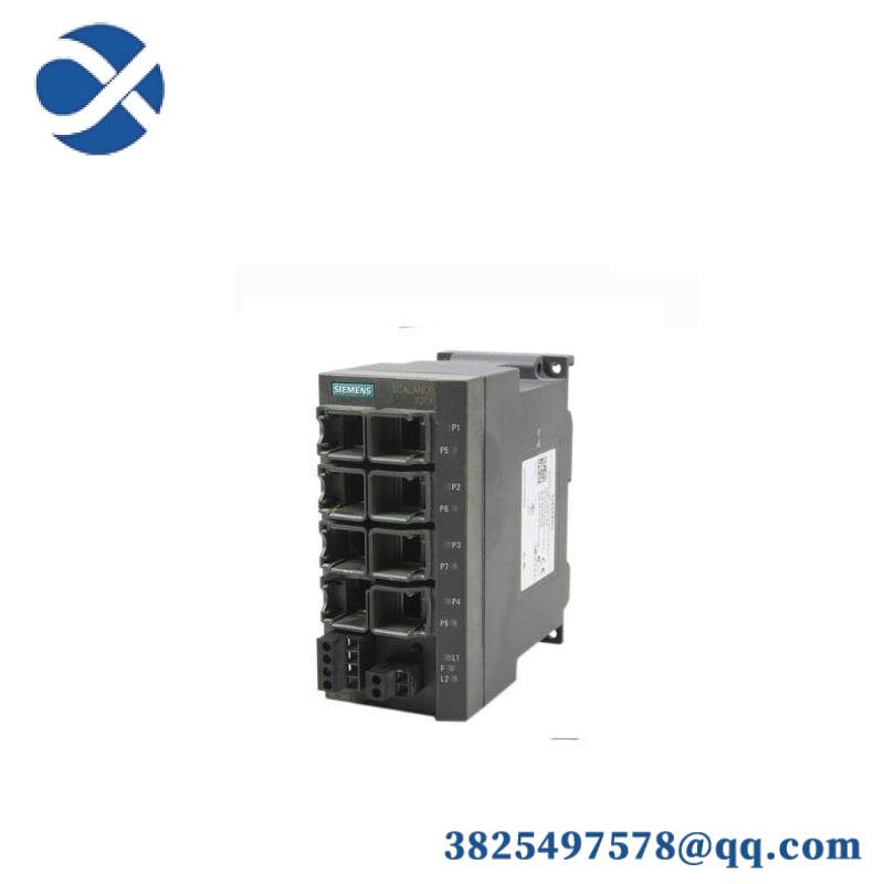 SIEMENS 6GK5208-0BA00-2AA3 Simatic PLC - SCALANCE X208 MANAGED IE SWITCH 8