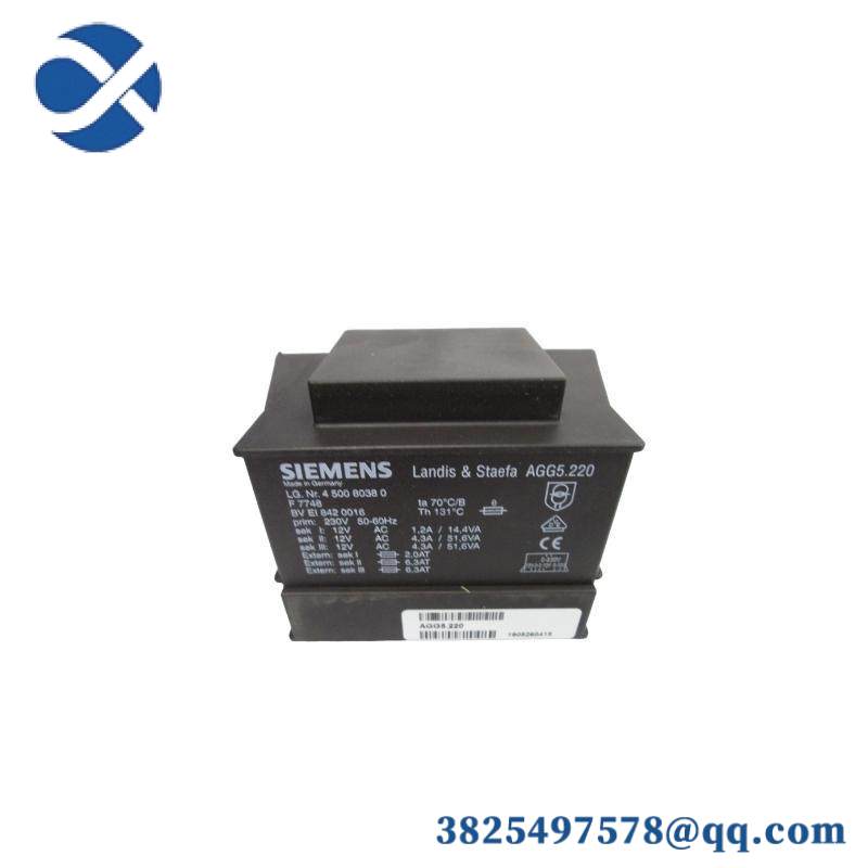 SIEMENS AGG5.220 Mains transformer, for LMV5 system