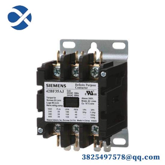 Siemens Furnas 42BF35AF Definite Purpose Contactor