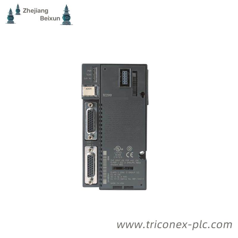 GE IC200PNS001: Industrial Remote I/O Unit - triconex-plc.com
