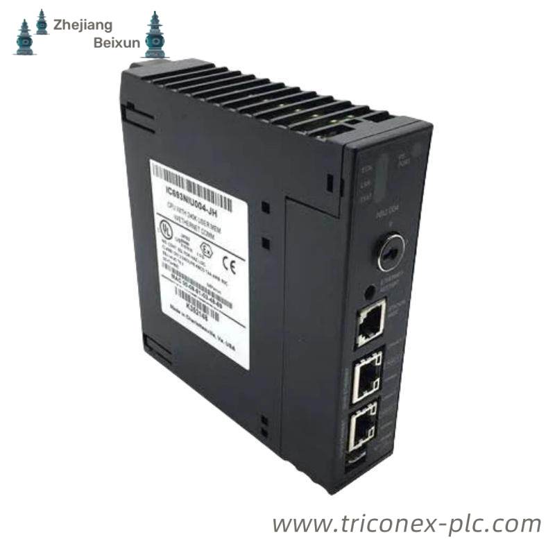 GE IC693NIU004 Ethernet Network Interface Unit - Industrial Automation ...