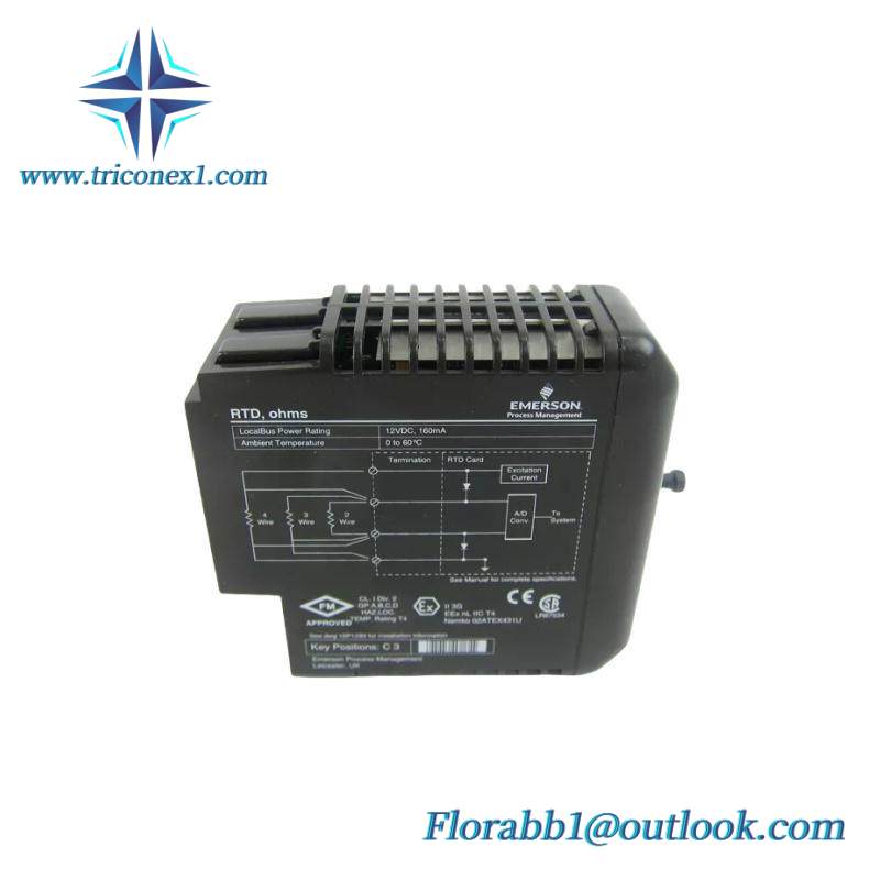 Emerson KJ3002X1-BA1 | 12P0680X132 | VE4003S2B2 | Analog Input Module ...