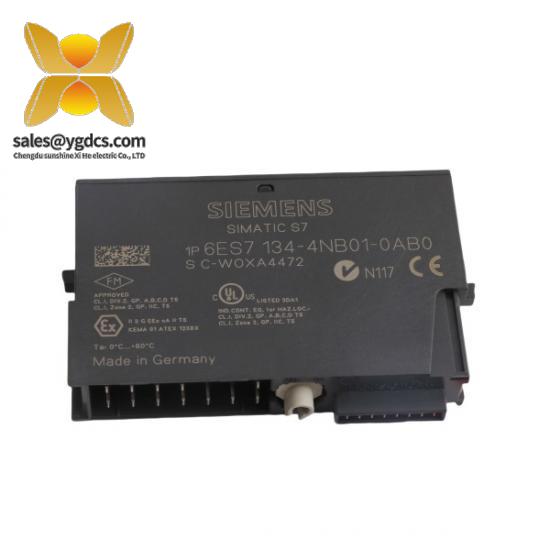 SIEMENS 6ES7134-4NB01-0AB0  Siemens Analog Input Module