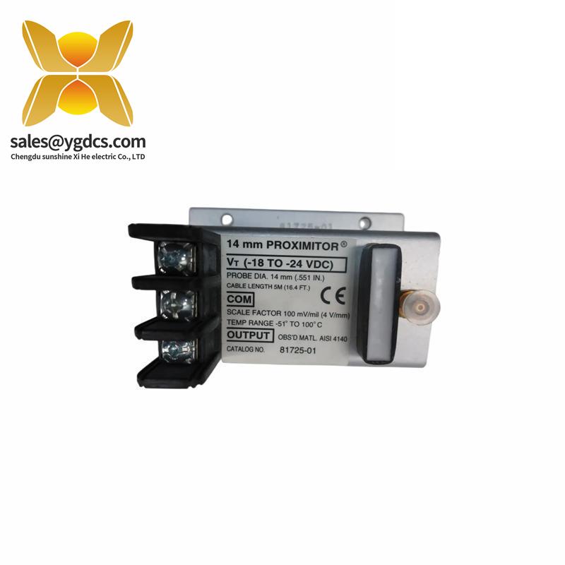 BENTLY Bently Nevada 81725-01 Proximitor Sensor