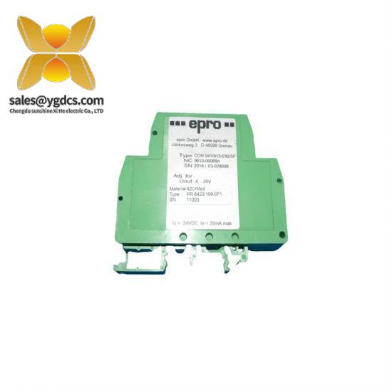 EMERSON Emerson CON041/913-030/SF EPRO Eddy current signal converter