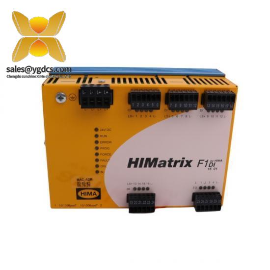 HIMA F1 DI 16 01  Hima Safety-Related Controller