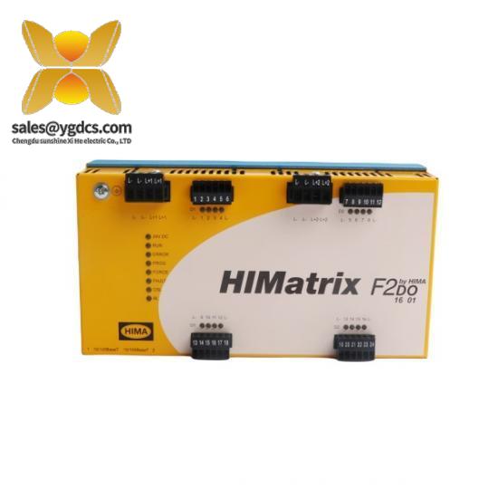 HIMA F2 DO 16 01  Safety-Related Controller  Hima