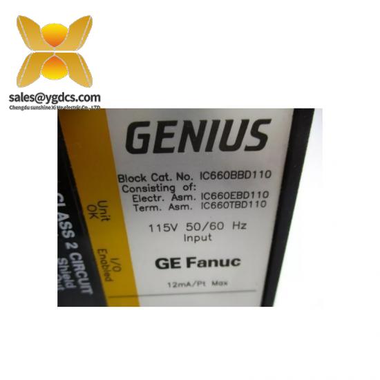 GE GE FANUC IC660BBD110 Discrete I/O