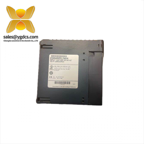 GE GE FANUC IC694MDL240A 120 Volt AC Input Module