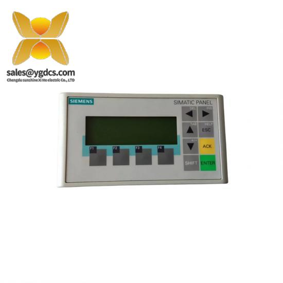 SIEMENS Siemens 6AV6 641-0AA11-0AX0 SIMATIC Operator Panel OP 73 3 LC display