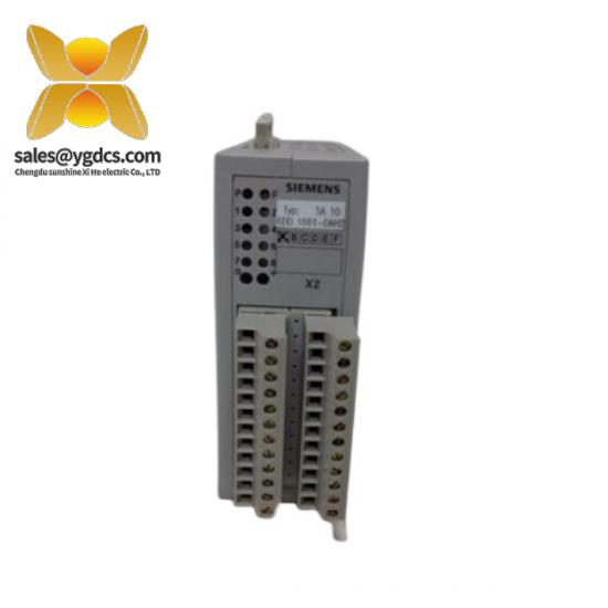 SIEMENS SIEMENS 6DD1681-OAH2 SA10 Interface Module