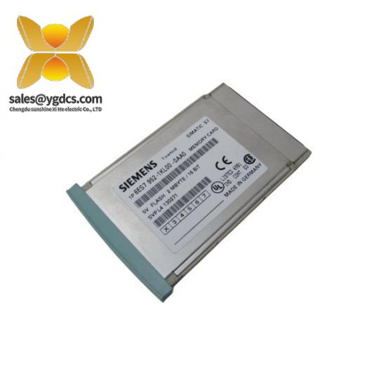SIEMENS Siemens 6ES7 952-1KL00-0AA0  Flash Memory Card - 2MB