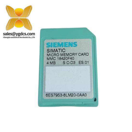 SIEMENS Siemens 6ES7 953-8LM20-0AA0  Micro Memory Card