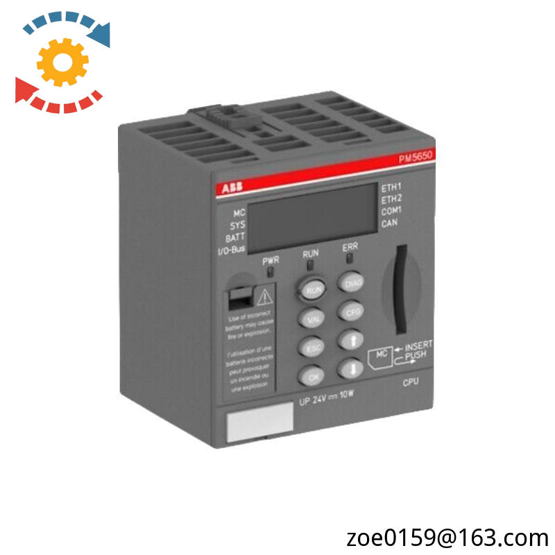 ABB PM5650-2ETH Central Processing Unit Module